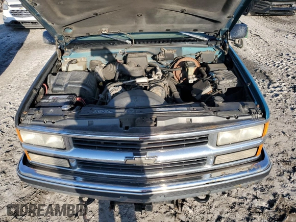 1997 Chevrolet Silverado 1500 with VIN 2GCEK19R4V1115820, listed as a Copart auction lot 47531335 with 160,917 mi miles and Salvage Title. Bid and sale history available at DreamBid. Image 11.