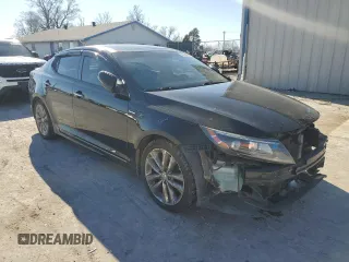 2014 Kia Optima SX Turbo with VIN 5XXGR4A68EG334376, listed as a Copart auction lot 89090345 with 125,929 mi miles and Salvage title. Bid and sale history available at DreamBid. Image 4.