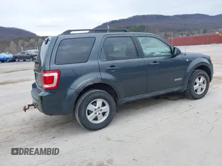 2008 Ford Escape XLT with VIN 1FMCU93138KE30644, listed as a IAAI auction lot 41881704 with 120,402 mi miles. Bid and sale history available at carsss.com. Image 4.