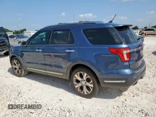 2018 Ford Explorer Platinum с VIN 1FM5K8HT3JGB17363, выставлен на аукционе Copart как лот 61591685 с пробегом 85 355 миль миль и Списание • Salvage title. История ставок и продаж доступна на DreamBid. Изображение 2.