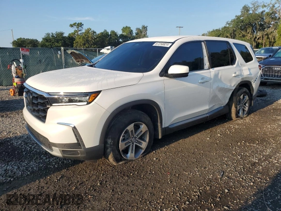 2024 Honda Pilot EX-L 7 Passenger with VIN 5FNYG2H56RB012792, listed as a Copart auction lot 67258824 with 2,821 mi miles and Salvage Title. Bid and sale history available at carsss.com. Image 1.