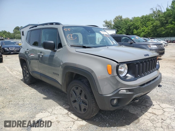 2021 Jeep Renegade Upland with VIN ZACNJDAB7MPM54754, listed as a Copart auction lot 56546115 with 78,741 mi miles and Salvage title. Bid and sale history available at DreamBid. Image 4.
