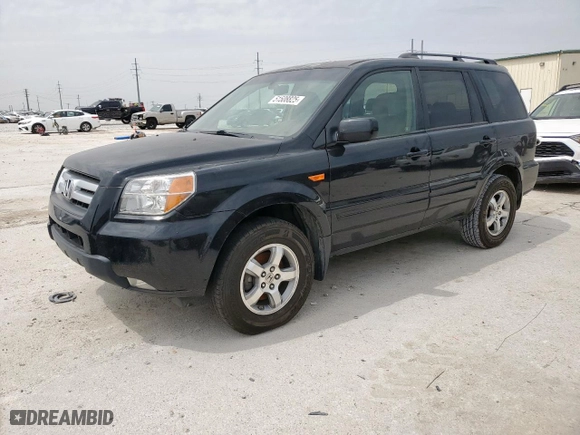 2007 Honda Pilot EX-L with VIN 5FNYF28627B046382, listed as a Copart auction lot 51508825 with 280,538 mi miles and Clean Title. Bid and sale history available at carsss.com. Image 1.