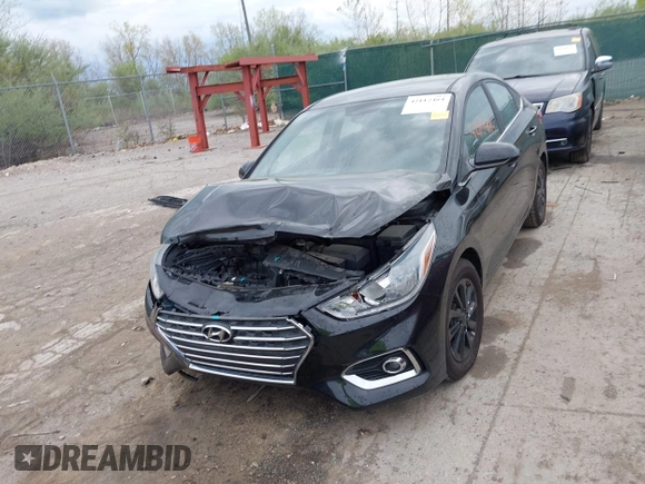 2019 Hyundai Accent SE with VIN 3KPC24A34KE060798, listed as a IAAI auction lot 42117484 with 102,601 mi miles and . Bid and sale history available at carsss.com. Image 12.
