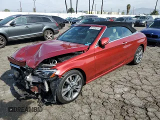 2018 Mercedes-Benz C 300 with VIN WDDWK4JB9JF599772, listed as a Copart auction lot 43483615 with 73,736 mi miles and Salvage Title. Bid and sale history available at DreamBid. Image 1.