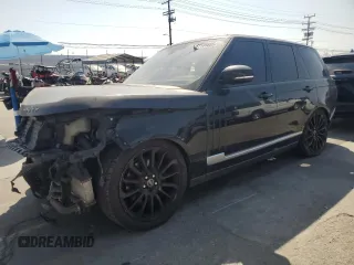2016 Land Rover Range Rover with VIN SALGR2KF0GA298046, listed as a Copart auction lot 61105655 with 84,545 mi miles and Salvage title. Bid and sale history available at DreamBid. Image 1.