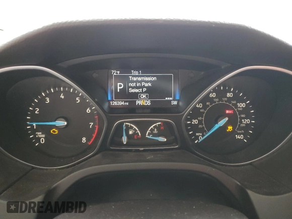 2015 Ford Focus Titanium с VIN 1FADP3N27FL210598, выставлен на аукционе Copart как лот 61410955 с пробегом 126 394 миль миль и Чистый • Clean title. История ставок и продаж доступна на DreamBid. Изображение 9.