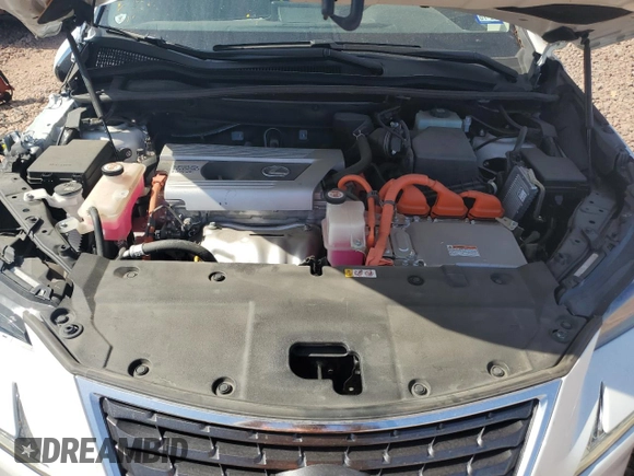 2021 Lexus NX 300h with VIN JTJGJRDZ6M5013303, listed as a Copart auction lot 58749335 with 25,676 mi miles and Salvage title. Bid and sale history available at DreamBid. Image 12.