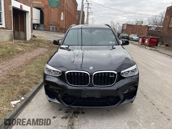 2021 BMW X3 M z VIN 5YMTS0C05M9G46973, wystawiony jako IAAI lot #41334083 z przebiegiem 42 819 mil mil oraz . Historia ofert i sprzedaży dostępna na DreamBid. Obrazek 14.