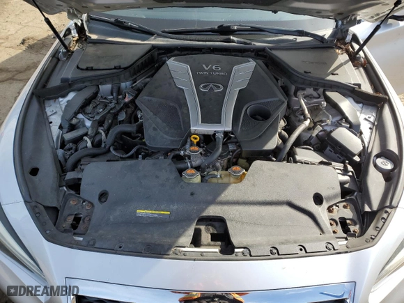 2017 Infiniti Q50 3.0t Premium with VIN JN1EV7AR3HM833778, listed as a Copart auction lot 50554175 with 92,356 mi miles and Clean Title. Bid and sale history available at carsss.com. Image 11.