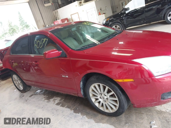 2007 Mercury Milan Premier with VIN 3MEHM08107R671956, listed as a IAAI auction lot 42568057 with 103,910 mi miles and . Bid and sale history available at DreamBid. Image 14.