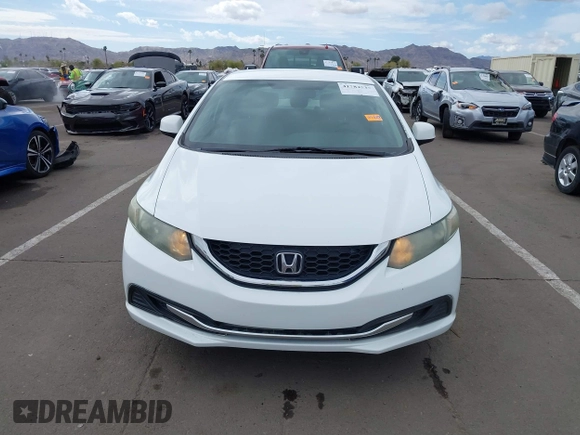 2013 Honda Civic LX with VIN 19XFB2F58DE093155, listed as a IAAI auction lot 41784537 with 138,934 mi miles and . Bid and sale history available at DreamBid. Image 12.
