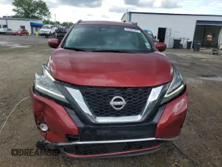 2023 Nissan Murano SV z VIN 5N1AZ2BJ5PC101132, wystawiony jako Copart lot #55592345 z przebiegiem 56 787 mil mil oraz Szkoda całkowita • Salvage title. Historia ofert i sprzedaży dostępna na DreamBid. Obrazek 5.