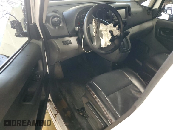 2020 Nissan NV200 S with VIN 3N6CM0KN9LK709367, listed as a Copart auction lot 50824245 with 34,429 mi miles and Salvage title. Bid and sale history available at DreamBid. Image 8.