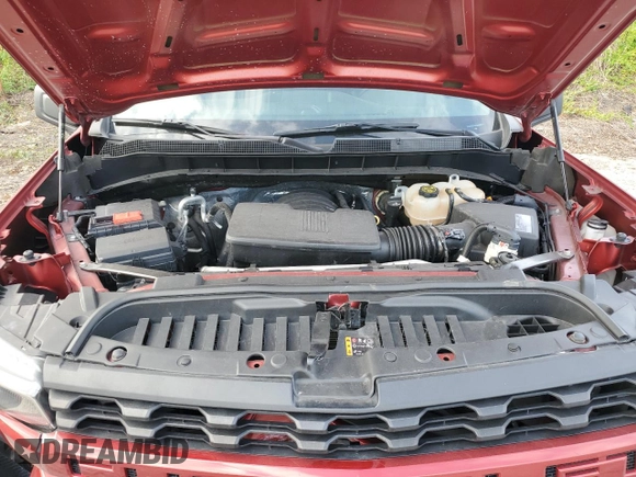 2021 Chevrolet Silverado 1500 Custom with VIN 3GCPYBEHXMG161443, listed as a Copart auction lot 74693364 with 52,969 mi miles and Salvage Title. Bid and sale history available at DreamBid. Image 11.