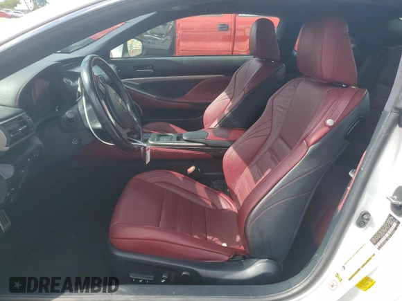 2016 Lexus RC 350 F Sport with VIN JTHHE5BC1G5014283, listed as a Copart auction lot 61814405 with 73,310 mi miles and Salvage title. Bid and sale history available at DreamBid. Image 7.