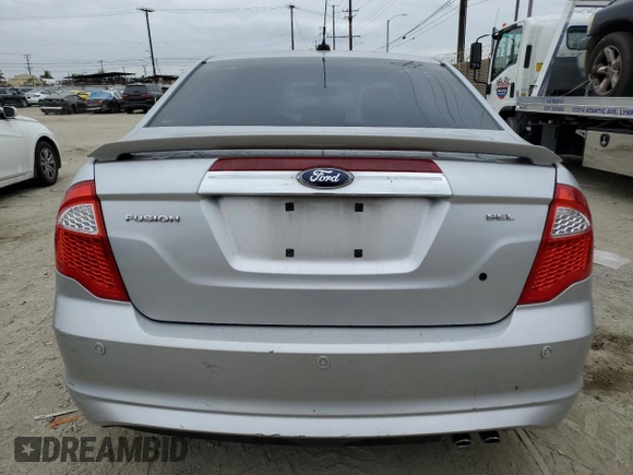 2010 Ford Fusion SEL with VIN 3FAHP0JA6AR213774, listed as a Copart auction lot 53472435 with 0 mi miles and Clean Title. Bid and sale history available at carsss.com. Image 6.