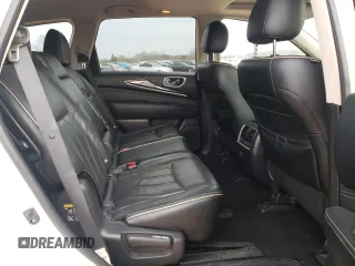 2019 Infiniti QX60 Luxe with VIN 5N1DL0MM7KC526872, listed as a Copart auction lot 43431365 with 123,058 mi miles and Salvage Title. Bid and sale history available at DreamBid. Image 12.