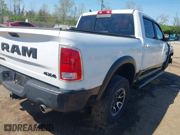 2018 Ram 1500 Rebel with VIN 1C6RR7YT3JS133384, listed as a IAAI auction lot 42097247 with 77,621 mi miles and . Bid and sale history available at DreamBid. Image 4.