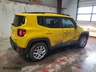 2018 Jeep Renegade Latitude with VIN ZACCJBBB6JPH50728, listed as a Copart auction lot 51365305 with 79,492 mi miles and Salvage Title. Bid and sale history available at carsss.com. Image 3.