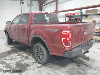 2020 Ford Ranger XL with VIN 1FTER4FH8LLA43844, listed as a IAAI auction lot 41515047 with 87,121 mi miles. Bid and sale history available at carsss.com. Image 3.