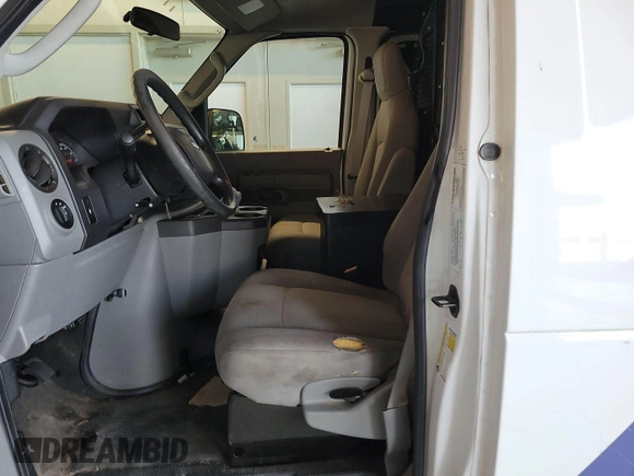 2012 Ford Econoline Cargo Commercial with VIN 1FTNE2EL9CDB21032, listed as a IAAI auction lot 42787135 with 106,406 mi miles and . Bid and sale history available at DreamBid. Image 40.
