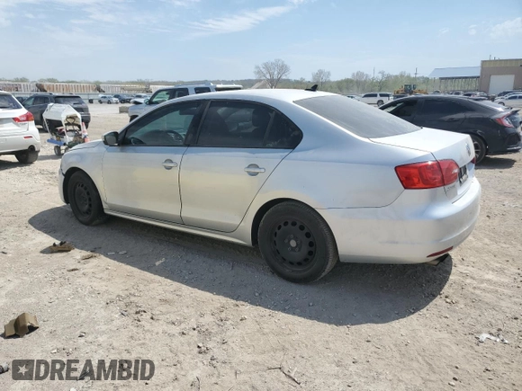 2014 Volkswagen Jetta Sedan SE with VIN 3VWD17AJ3EM284708, listed as a Copart auction lot 53625995 with 124,672 mi miles and Clean Title. Bid and sale history available at carsss.com. Image 2.