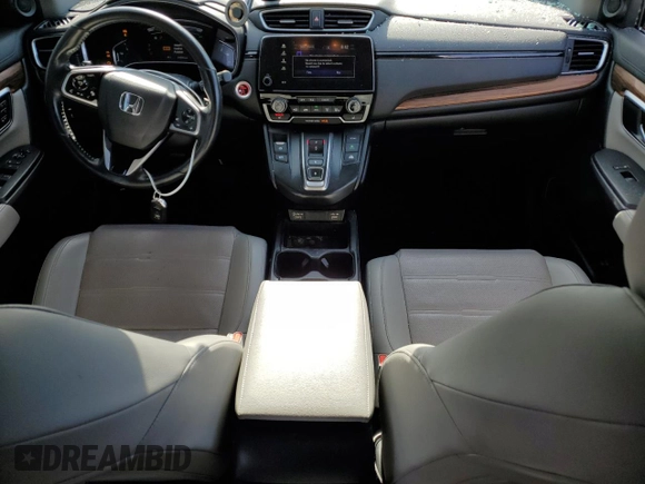 2020 Honda CR-V EX-L with VIN 7FART6H86LE006018, listed as a Copart auction lot 59805825 with 110,322 mi miles and Salvage title. Bid and sale history available at DreamBid. Image 8.