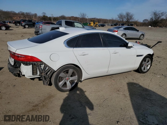 2017 Jaguar XF with VIN SAJBR4BN3HCY32314, listed as a Copart auction lot 48234065 with 126,212 mi miles and Salvage Title. Bid and sale history available at DreamBid. Image 3.