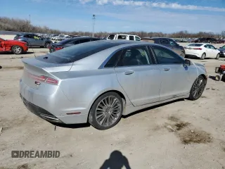 2013 Lincoln MKZ with VIN 3LN6L2JK2DR821552, listed as a Copart auction lot 46279785 with 142,923 mi miles and Salvage Title. Bid and sale history available at DreamBid. Image 3.