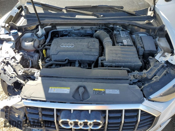 2019 Audi Q3 Premium with VIN WA1AECF31K1079291, listed as a Copart auction lot 76619054 with 51,854 mi miles and Salvage Title. Bid and sale history available at carsss.com. Image 14.