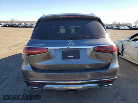 2023 Mercedes-Benz GLS 450 with VIN 4JGFF5KE4PA962865, listed as a Copart auction lot 42962394 with 14,343 mi miles and . Bid and sale history available at DreamBid. Image 6.