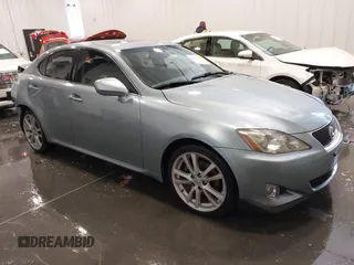 2007 Lexus IS 250 with VIN JTHBK262575032042, listed as a IAAI auction lot 41831422 with Not provided miles and . Bid and sale history available at DreamBid. Image 1.