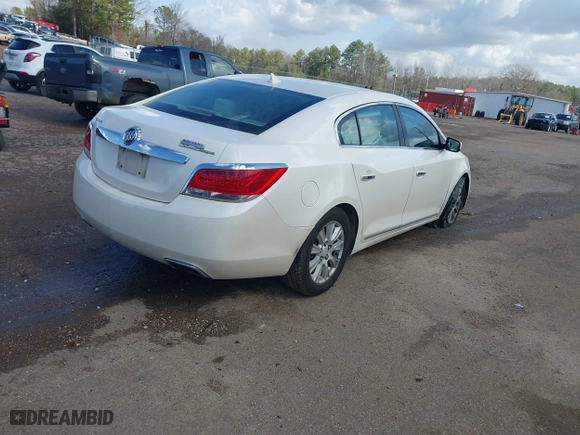 2013 Buick LaCrosse with VIN 1G4GA5E31DF170541, listed as a IAAI auction lot 41448227 with 129,549 mi miles. Bid and sale history available at carsss.com. Image 4.