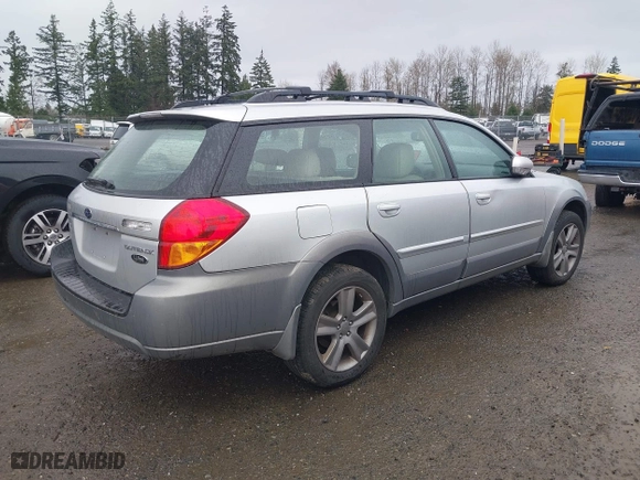 2006 Subaru Legacy Wagon Outback 3.0 R L.L. Bean with VIN 4S4BP86C764317615, listed as a IAAI auction lot 41862590 with 142,068 mi miles. Bid and sale history available at carsss.com. Image 4.