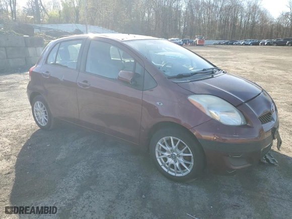 2010 Toyota Yaris with VIN JTDKT4K3XA5313477, listed as a Copart auction lot 53666275 with 97,294 mi miles and Clean Title. Bid and sale history available at carsss.com. Image 4.