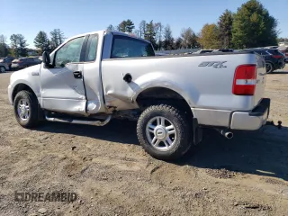 2004 Ford F-150 XL with VIN 1FTRF14W94NC46886, listed as a Copart auction lot 75828534 with 114,143 mi miles and Salvage Title. Bid and sale history available at DreamBid. Image 2.