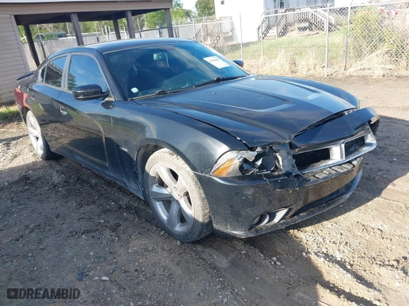 2014 Dodge Charger RT with VIN 2C3CDXCTXEH337797, listed as a IAAI auction lot 41964687 with 102,659 mi miles. Bid and sale history available at carsss.com. Image 1.