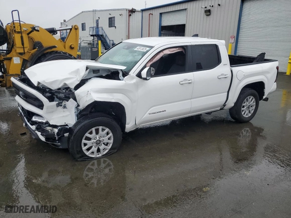 2024 Toyota Tacoma 4WD SR5 with VIN 3TYLB5JN9RT004528, listed as a Copart auction lot 43813625 with 11,414 mi miles and Salvage Title. Bid and sale history available at carsss.com. Image 1.