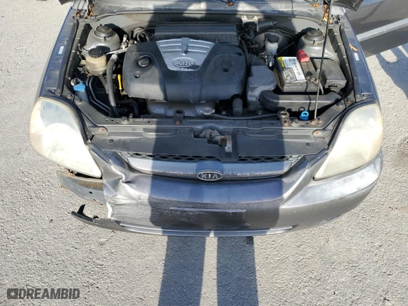 2003 Kia Rio with VIN KNADC125936223322, listed as a Copart auction lot 51961215 with 89,449 mi miles and Clean Title. Bid and sale history available at carsss.com. Image 11.