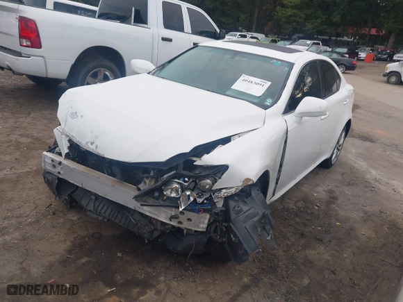 2007 Lexus IS 250 with VIN JTHCK262472010202, listed as a IAAI auction lot 40483091 with 1 mi miles. Bid and sale history available at carsss.com. Image 16.