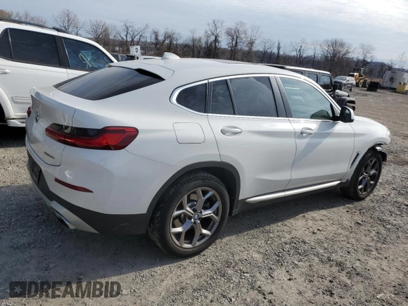 2024 BMW X4 xDrive30i z VIN 5UX33DT09R9U71062, wystawiony jako Copart lot #52200375 z przebiegiem 21 979 mil mil oraz Szkoda całkowita • Salvage title. Historia ofert i sprzedaży dostępna na DreamBid. Obrazek 3.