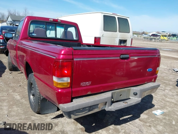 1994 Ford Ranger Splash with VIN 1FTCR10A3RPB91970, listed as a IAAI auction lot 41812473 with 89,729 mi miles. Bid and sale history available at carsss.com. Image 3.