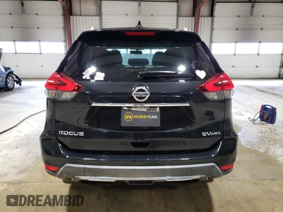 2017 Nissan Rogue SV with VIN KNMAT2MV4HP533274, listed as a Copart auction lot 49330285 with 107,857 mi miles and Clean Title. Bid and sale history available at carsss.com. Image 6.