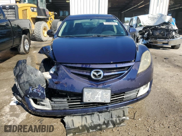 2010 Mazda 6 i Touring with VIN 1YVHZ8CH1A5M24973, listed as a Copart auction lot 76993654 with 196,759 mi miles and Salvage Title. Bid and sale history available at DreamBid. Image 5.