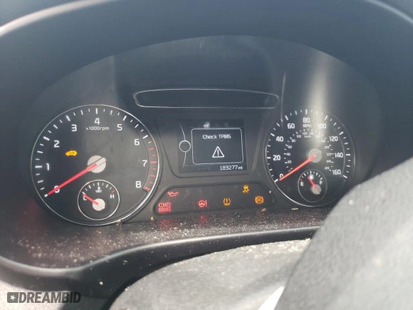 2017 Kia Sorento LX V6 with VIN 5XYPGDA55HG233843, listed as a Copart auction lot 53519275 with 183,277 mi miles and Clean Title. Bid and sale history available at carsss.com. Image 9.