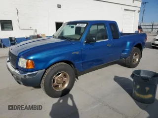 2001 Ford Ranger XL Fleet with VIN 1FTZR15E71PB74700, listed as a Copart auction lot 53875365 with 150,376 mi miles and Salvage Title. Bid and sale history available at carsss.com. Image 1.