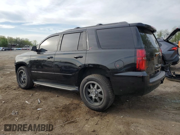 2018 Chevrolet Tahoe LS z VIN 1GNSKAKC8JR215839, wystawiony jako Copart lot #52627955 z przebiegiem 96 380 mil mil oraz Szkoda całkowita • Salvage title. Historia ofert i sprzedaży dostępna na DreamBid. Obrazek 2.