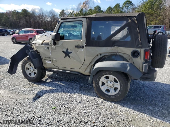 2018 Jeep Wrangler JK Willys Wheeler W with VIN 1C4AJWAG1JL800872, listed as a Copart auction lot 84492064 with 39,032 mi miles and Salvage Title. Bid and sale history available at carsss.com. Image 2.
