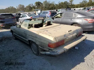 1988 Mercedes-Benz 560 560SL with VIN WDBBA48D8JA079450, listed as a Copart auction lot 74524064 with Not Provided miles and Salvage Title. Bid and sale history available at carsss.com. Image 2.